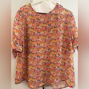 Floral Patterned Blouse